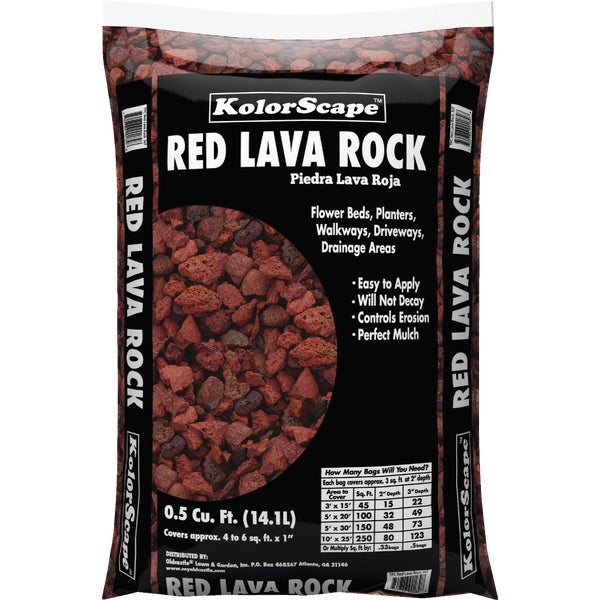 719889.jpg KolorScape Red Lava Rock 14.1 L - Image 1