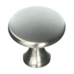 Laurey Satin Nickel Knob 10 Pack