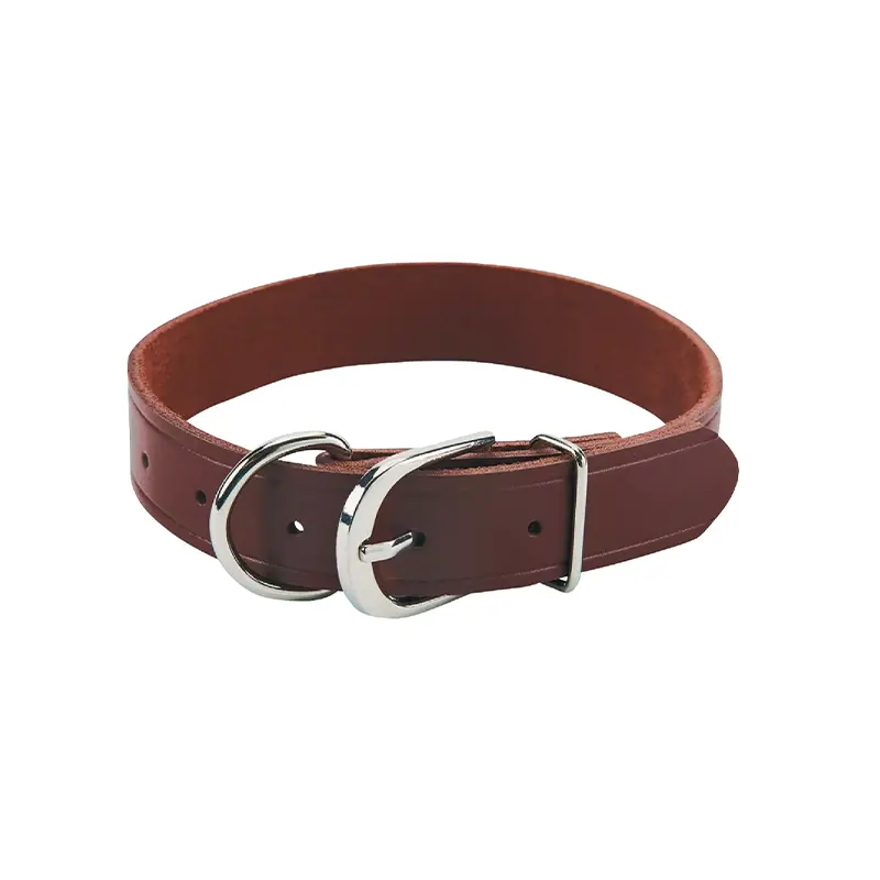727229 Boss Pet Guardian Gear Leather Hunting Dog Collar 1x16-19 Inch - Image 1