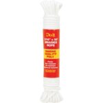Do it 3/16 In. x 50 Ft. White Solid Braided Polypropylene Packaged Rope