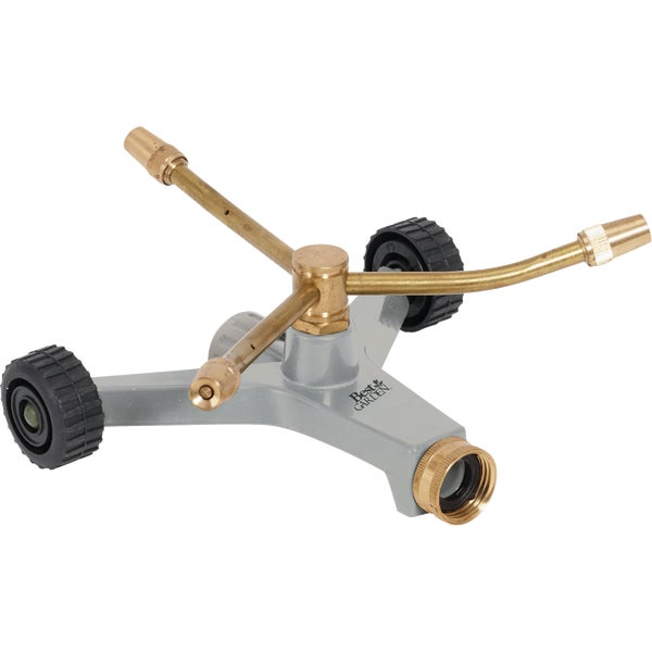 732062.jpg Best Garden Brass 40 Ft. Dia. 3-Arm Rotary Sprinkler - Image 1