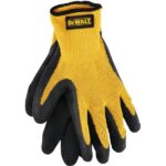 DeWalt Men's Gripper Rubber Coated Glove, Lg