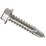 Hillman #12 - 14 x 1 In. Hex Washer Head Self-Drilling Sheet Metal Screw
