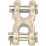Campbell Forged Steel Double Clevis Mid Link, (1/4" x 5/16")