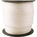 Do it White Braided Nylon Rope, (1/2" x 250')