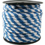 Do it 5/8 In. x 150 Ft. Blue & White Derby Polypropylene Rope