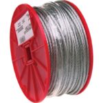 Campbell Galvanized Wire Cable, (3/32" x 500')
