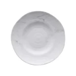 Leading Ware Round Plate Marble Blanc 8 7/8"