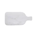 Leading Ware Serving Board Paddle Marble Blanc 15 3/4"