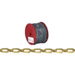 Brass Coil Chain, 200Ft.