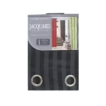 Home Living Curtain Black 54x90 Inch