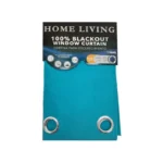 Home Living Blackout Curtain 54x90 Inch Turquoise