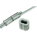 Dare Zinc Plated Copper Splicing Sleeve, (12-1/2)