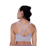 Womens Seamless Strap Bra Lilac S/M - Image 2