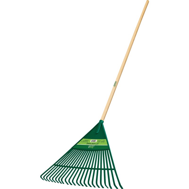 754776.jpg Best Garden 22 In. Poly Leaf Rake (22-Tine) - Image 1