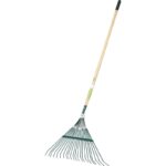Best Garden 22 In. Steel Leaf Rake (22-Tine)