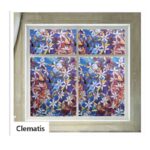Scala Static Film Stained Glass Clematis 24x79 Inch - Image 2