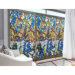 Scala Static Film Stained Glass Arandano 24x79 Inch - Image 2