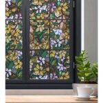 Scala Static Film Stained Glass Magnolia 24x79 Inch - Image 2