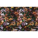 Scala Static Film Stained Glass Magnolia 24x79 Inch