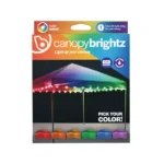Brightz Canopybrightz Color Select LED Canopy String Light Set 40 Feet