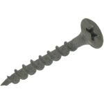 #6 x 1 Inch Coarse Thread Gray Phosphate Drywall Screw