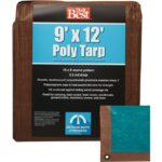 Do it Best 9 Ft. x 12 Ft. Medium Duty Poly Tarp