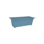 Bloem Ocean Series Dayton 27 x 9.38 Inch Plastic Blue Deck Box