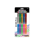 Bazic 6ml Assorted Color Mini Glitter Glue Pen
