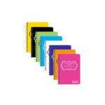 Bazic 4 x 5.5 Inch Spiral Fat Book Poly Cover 150 Sheets