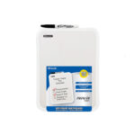 Bazic 8.5 x 11 Inch Dry Erase Board/Cork Combo