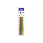 Bazic 3/16 x 12 Inch Multi-Colored Wooden Dowel Round 15Pk