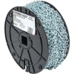 Campbell #14 Zinc-Plated Low-Carbon Steel Coil Chain, 200'