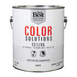 Do it Best Color Solutions 1 Gallon Latex Self-Priming Flat Ceiling Paint White