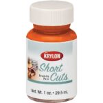 Krylon Short Cuts Glow Orange High Gloss 1 Oz Hobby Paint