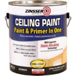 Zinsser Latex Paint & Primer In One Stainblock Flat Ceiling Paint