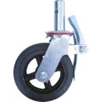 MetalTech 8 In. Scaffolding Caster with Double Lock