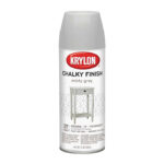 Krylon CHALKY FINISH 12oz Misty Gray Ultra Matte Chalk Spray Paint