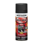 Rust-Oleum Stops Rust Flat Black 12oz High Heat Spray Paint
