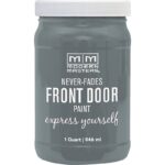 Modern Masters Acrylic Satin Front Door Paint, Mysterious, 1 Qt.