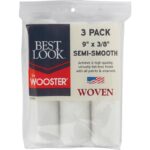 Best Look By Wooster 9 In. x 3/8 In. Woven Fabric Roller Cover