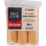Best Look By Wooster 9 In. x 3/8 In. Knit Fabric Roller Cover