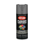 Krylon Fusion All-In-One Metallic Spray Paint & Primer Dark Metal