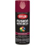Krylon Fusion All-In-One Gloss Spray Paint & Primer, Burgundy