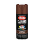Krylon Fusion All-In-One Satin Spray Paint & Primer Espresso