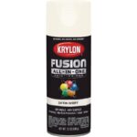 Krylon Fusion All-In-One Satin Spray Paint & Primer, Ivory