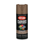 Krylon Fusion All-In-One Textured Spray Paint & Primer Burnt Sienna