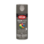 Krylon Colormaxx Gloss Spray Paint & Primer Machinery Gray
