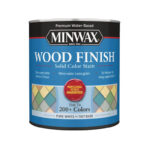 Minwax Wood Finish Solid Color Stain White Tint 1 Quart