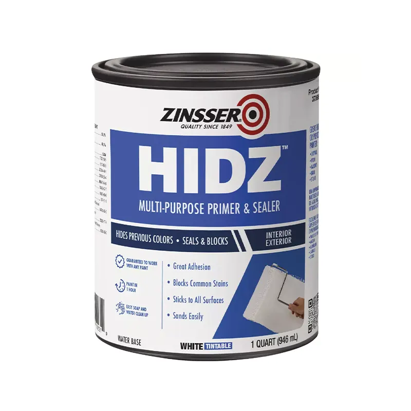 774962 Zinsser HIDZ Multi-Purpose Primer & Sealer White 1 Quart - Image 1